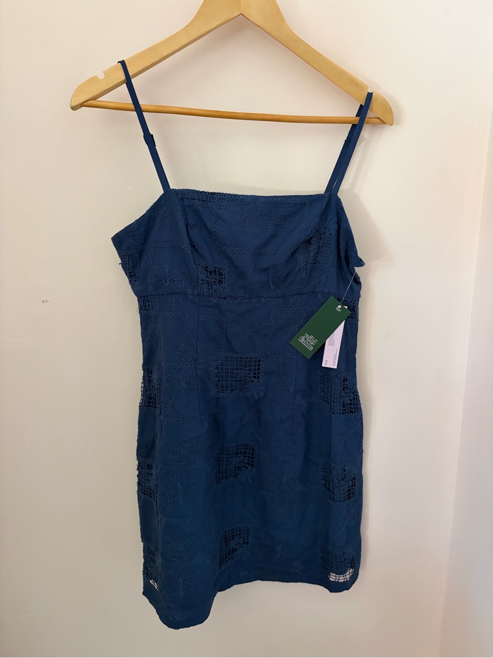 Target Wild Fable Navy Blue Dress New With Tags